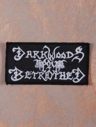 DARKWOODS MY BETROTHED - Logo Нашивка Black Metal