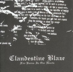 CLANDESTINE BLAZE - Fire Burns In Our Hearts CD Black Metal