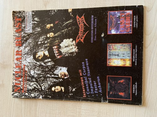 NUCLEAR BLAST mailorderkatalog 1995 Журнал Metal