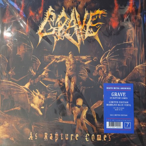 GRAVE - As Rapture Comes Gatefold LP Death Metal