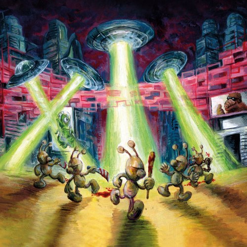 FALLEN NATION - Violence in Outer Space CD Progressive Thrash Metal