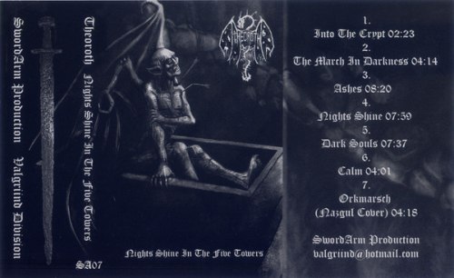 THEOROTH - Nights Shine In The Five Towers Tape Black Metal
