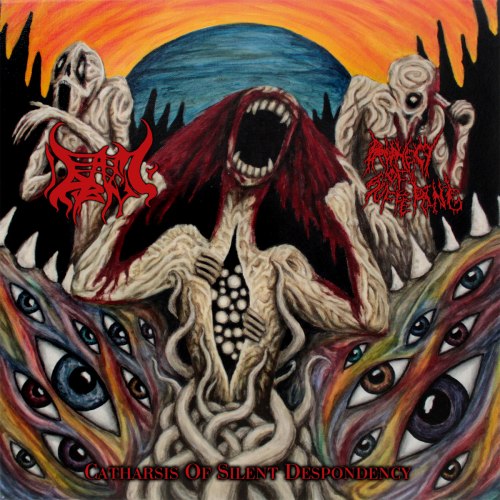 PROPHECY OF SUFFERING / DEAD AND DRIPPING - Catharsis Of Silent Despondency CD Brutal Death Metal