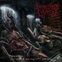 MANIPULATED CALAMITY - Unrivaled Xenograft Colony CD Brutal Death Metal