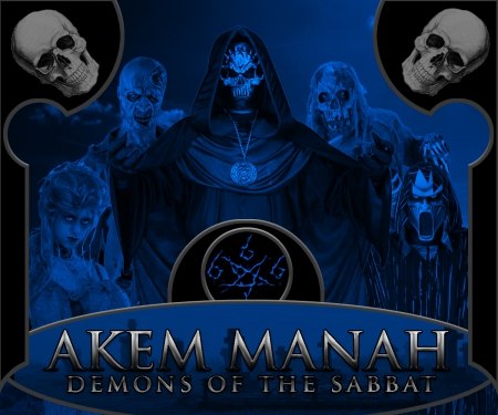 AKEM MANAH - Demons of the Sabbat Digi-CD Necro Doom Metal