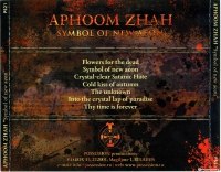 APHOOM ZHAH - Symbol of new aeon CD Satanic Thrashing Black Metal