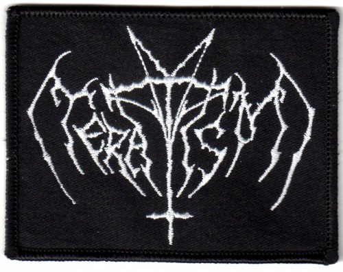 TERATISM - Logo Нашивка Black Metal