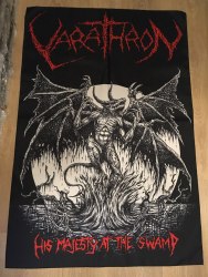 VARATHRON - His Majesty at the Swamp Флаг Black Metal