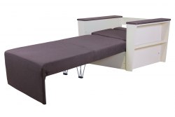 Кресло-кровать «Бруно 2» серый