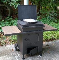 Мусоросжигатель для дачи "Уголёк-270" 5 мм (Пионэр)