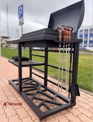Мангал СМ-6 Пионэр в стиле Loft
