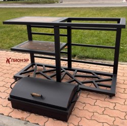 Мангал СМ-6 Пионэр в стиле Loft