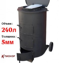 Мусоросжигательная печь "МаУгли" К 240 5мм