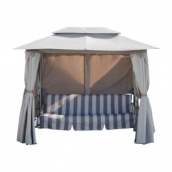 Качели-шатер с москитной сеткой