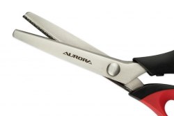 Ножницы зиг-заг «Волна», 23 см, шаг зубчика 5 мм, Aurora AURORA