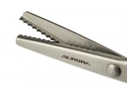 Ножницы зиг-заг «Волна», 23 см, шаг зубчика 5 мм, Aurora AURORA