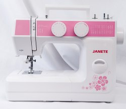Бытовая швейная машина JANETE 989 (розовая)