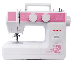 Бытовая швейная машина JANETE 989 (розовая)