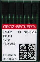 Игла Groz-Beckert DBx1 №90/14 FFG/SES