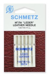 Иглы для кожи Schmetz 130/705Н LL № 90