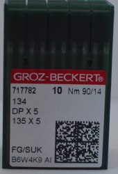 Игла Groz-Beckert DPx5 (134) №90/14 FG/SUK
