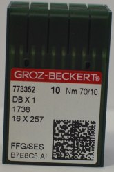Игла Groz-Beckert DBx1 №70/10 FFG/SES