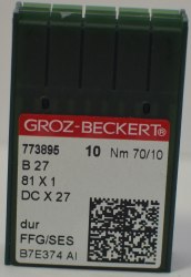 Игла Groz-Beckert B-27 (DCx27) № 70 FFG/SES