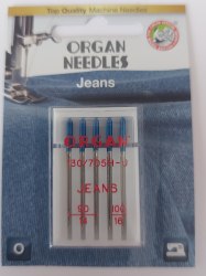 Иглы джинсовые ORGAN 5/90-100 Blister