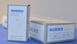 ИГЛЫ NIBBO DCX1 №80/12 (10 ШТ.)