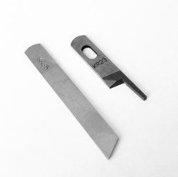 Нож OEM комплект (верхний, нижний) для промышленного оверлока KR23 KR35