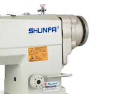 Двухигольная швейная машина челночного стежка Shunfa SF875-5D