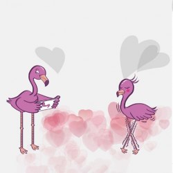 Smart вибратор для пар "Flamingo" (теледильдоника) / арт. 21071-26