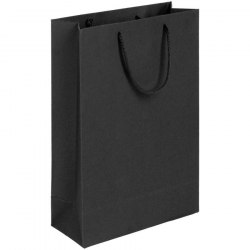 Пакет подарочный "Чёрный без надписи" (20*28 см.) / арт. 212-20