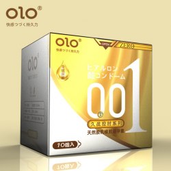 Тонкие рельефные презервативы c пролонгатором OLO PERFORMA (10 шт, Япония) / арт. 21023-50
