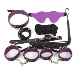 Подарочный BDSM набор "Black-Purple" (в коробке) / арт. 21023-14чф
