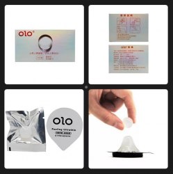 Презервативы ультратонкие с шариком OLO Growth Soft Bead (5+5 шт.) / арт. 21071-39