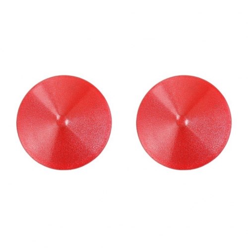 Пестисы металлические мерцающие (красный круг) / арт. 21021-13кк
