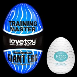 Многоразовый мастурбатор-яйцо LoveToy "Giant Egg Blue" / арт. 251-10с