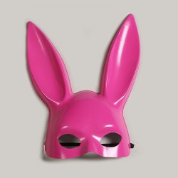 Маска кролика розовая "Pink Rabbit" / арт. 226-63