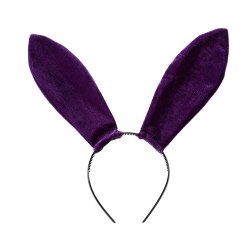 Ободок с фиолетовыми ушками "Васаби" / арт. 228-18ф