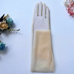 Перчатки длинные натуральные "Вуаль ZERO LONG" / арт. 286-62н