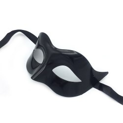 Маска пластиковая черная "Zorro" / арт. 234-25