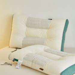 Подушка хлопковая с гречневой лузгой (48*74 см.) / арт. 286-1