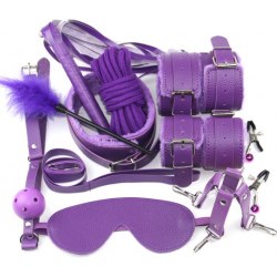 Набор для BDSM игр "Пурпурный Грех" / арт. 20103-38ф