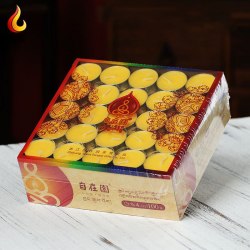 Натуральные свечи в гильзе с топленым маслом Гхи "Bodhi Light" (упаковка, 100 шт.) / арт. 279-168