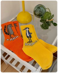 Носки цветные в корейском стиле (в ассортименте) / арт. 246-36