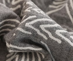Хлопковое марлевое покрывало "Grey Totem" 200*230 см. / арт. 262-20