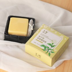 Мыло с эфирным маслом гардении + сетка / арт. 256-60