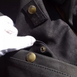 Кожаная куртка-бомбер "ON THE WAY UP", мод. В15 / 245-11
