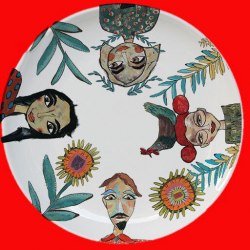Тарелка "Друзья" / арт. 278-9